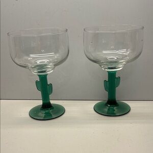 Libbey Juniper Stem Cactus Margarita Glass (Set of 2 )